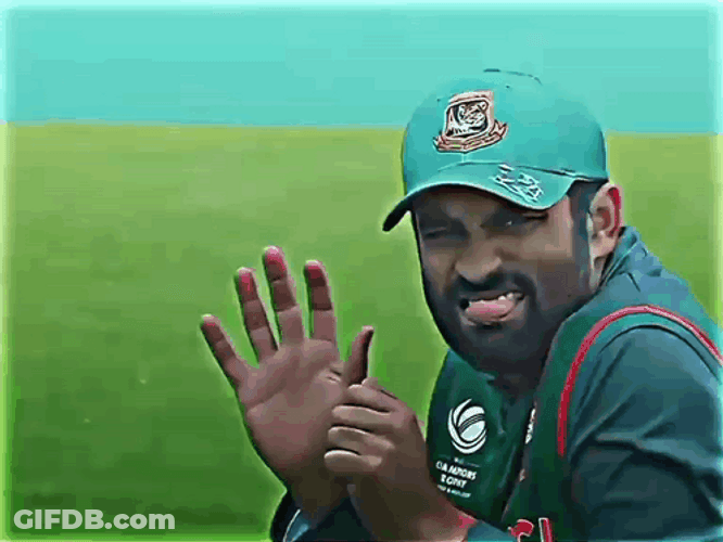 Tamim Iqbal Shocked Face GIF