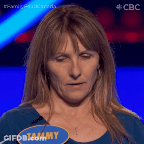 Tammy Family Feud Canada Pass GIF