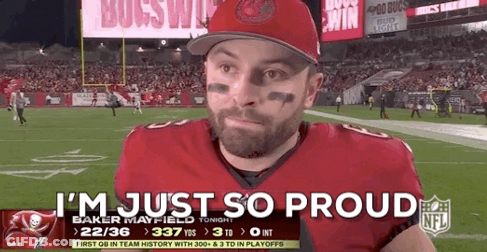 Tampa Bay Buccaneers Baker Mayfield GIF
