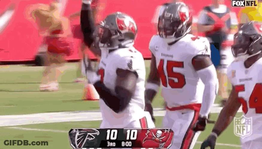 Tampa Bay Buccaneers Celebrating GIF
