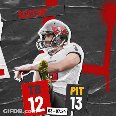 Tampa Bay Buccaneers Football Player Poster GIF