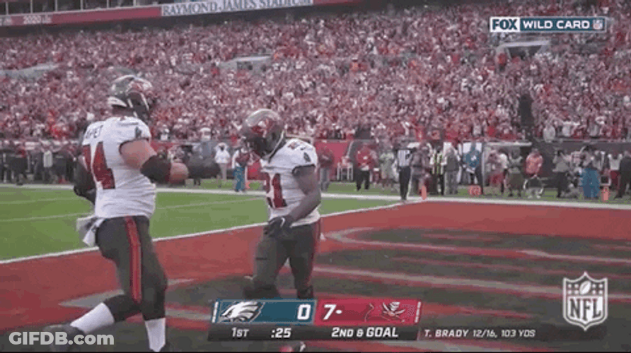 Tampa Bay Buccaneers Ke Shawn Vaughn Touchdown GIF