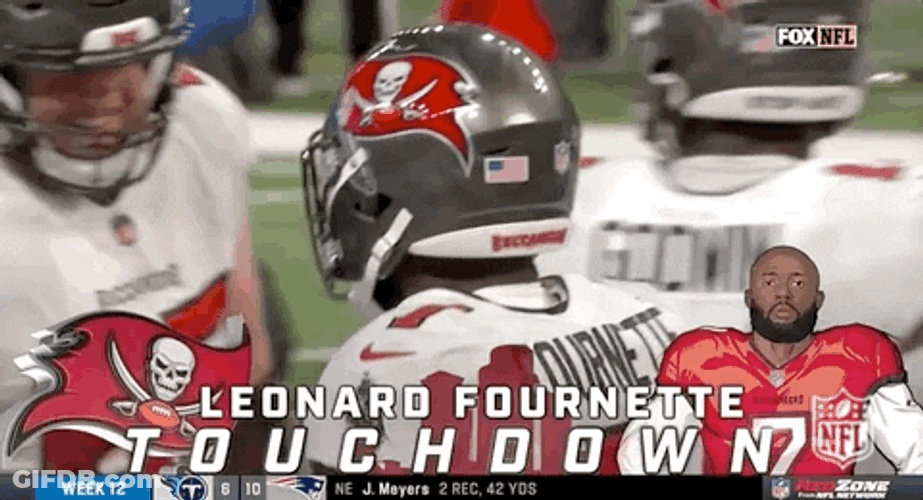 Tampa Bay Buccaneers Praising Leonard Fournette GIF