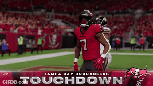 Tampa Bay Buccaneers Touchdown Advertisement GIF