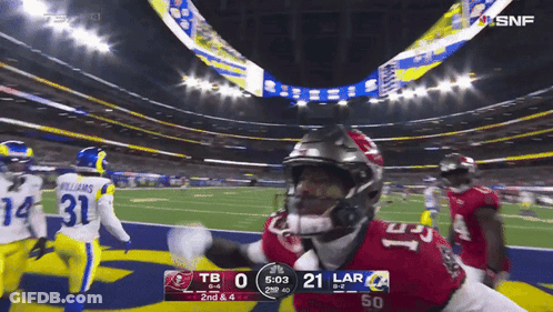 Tampa Bay Buccaneers Vs Los Angeles Rams GIF