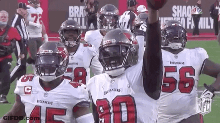 Tampa Bay Buccaneers Walking Slow Motion GIF
