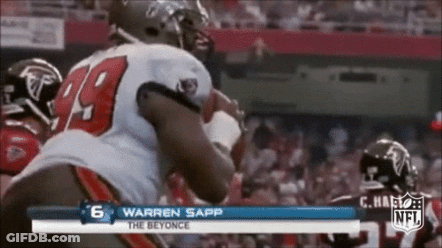 Tampa Bay Buccaneers Warren Sapp Spinning GIF