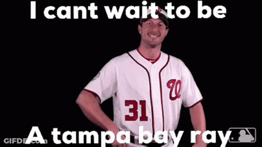 Tampa Bay Ray Max Scherzer GIF