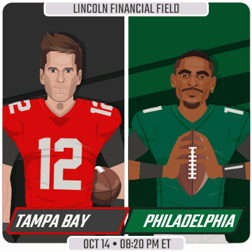 Tampa Bay Vs. Philadelphia Thursday Night Football GIF