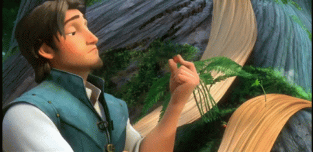 Tangled Flynn Rider Pinch GIF