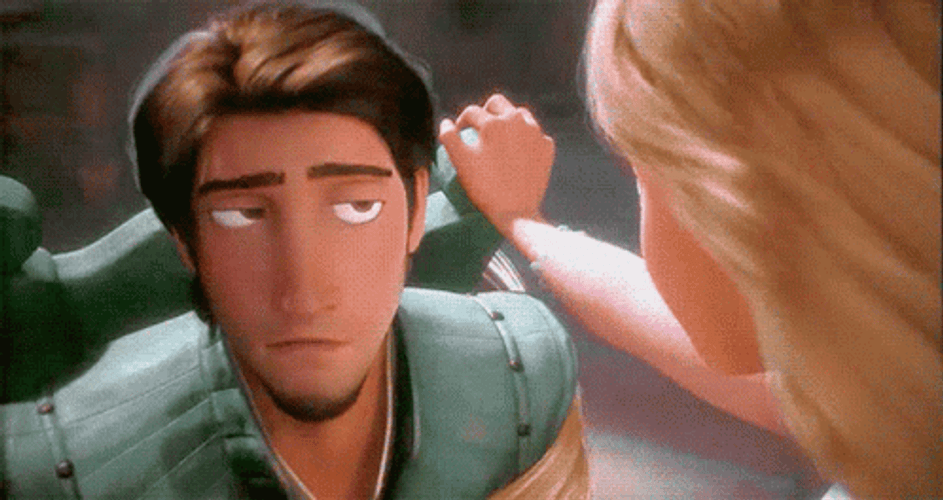 Tangled Flynn Rider Raised Eyebrow GIF