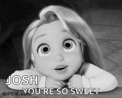 Tangled Little Girl Saying You're So Sweet GIF