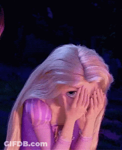 Tangled Rapunzel Sigh GIF
