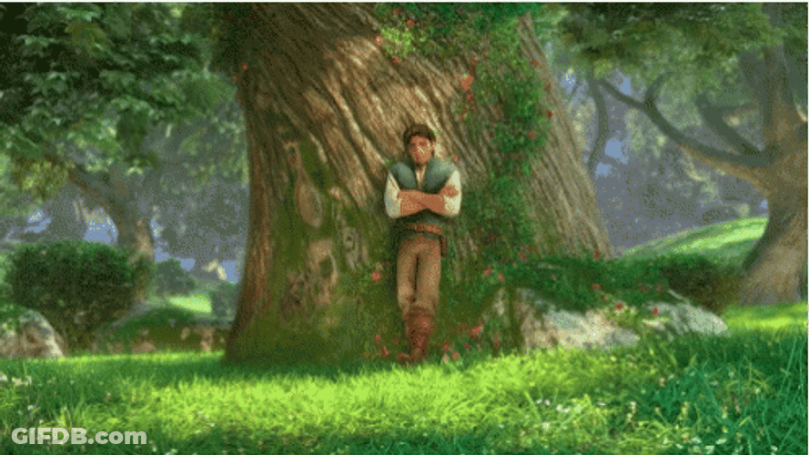 Tangled Rapunzel Swinging GIF