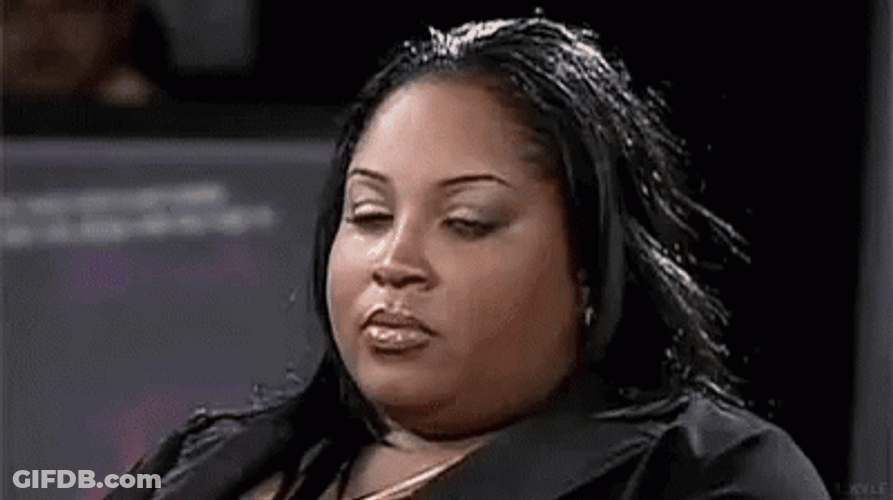 Tanisha Rolls Her Eyes GIF