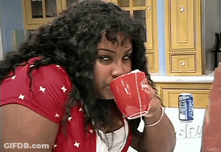 Tanisha Thomas Side Eye Meme GIF