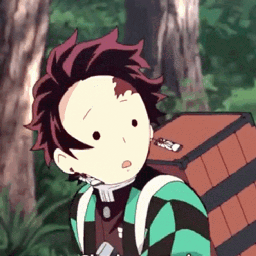 Tanjiro Cute Funny Run GIF