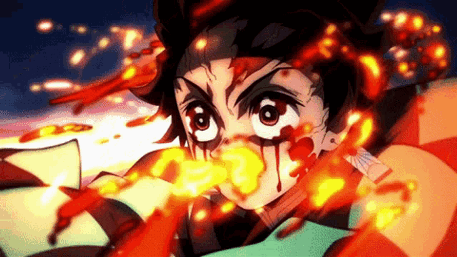 Tanjiro Hinokami Kagura GIF