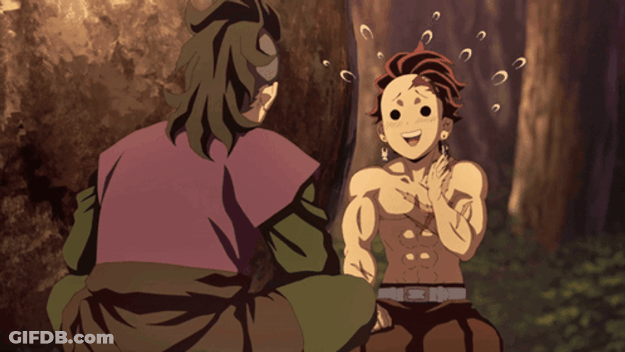 Tanjiro Kamado And Genya GIF