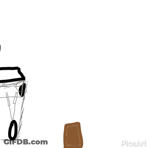 Tank Funny Drawing Animation GIF