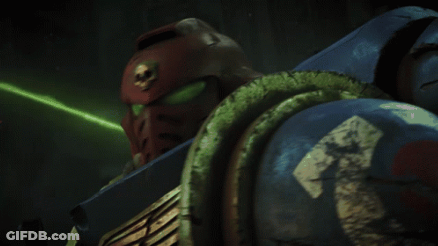 Tank Robot Steel Space Marine GIF