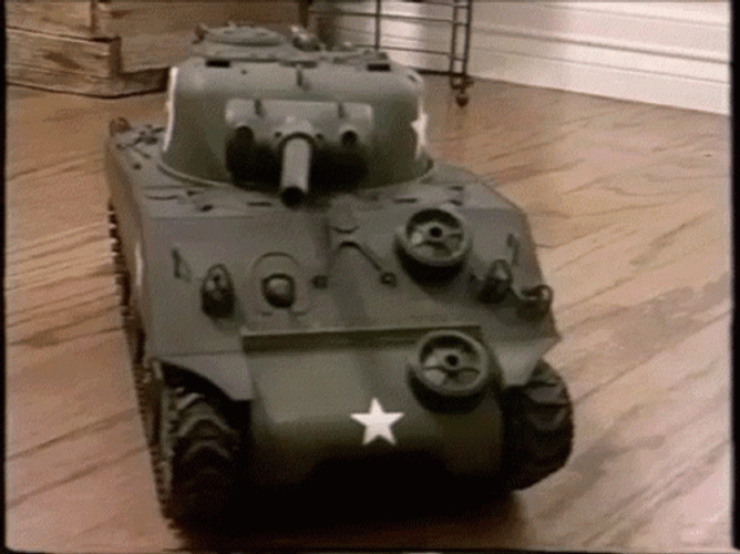 Tank Rotating Repeatedly GIF