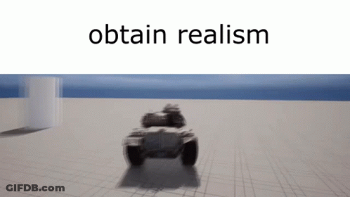 Tank With Text Obtain Realism GIF