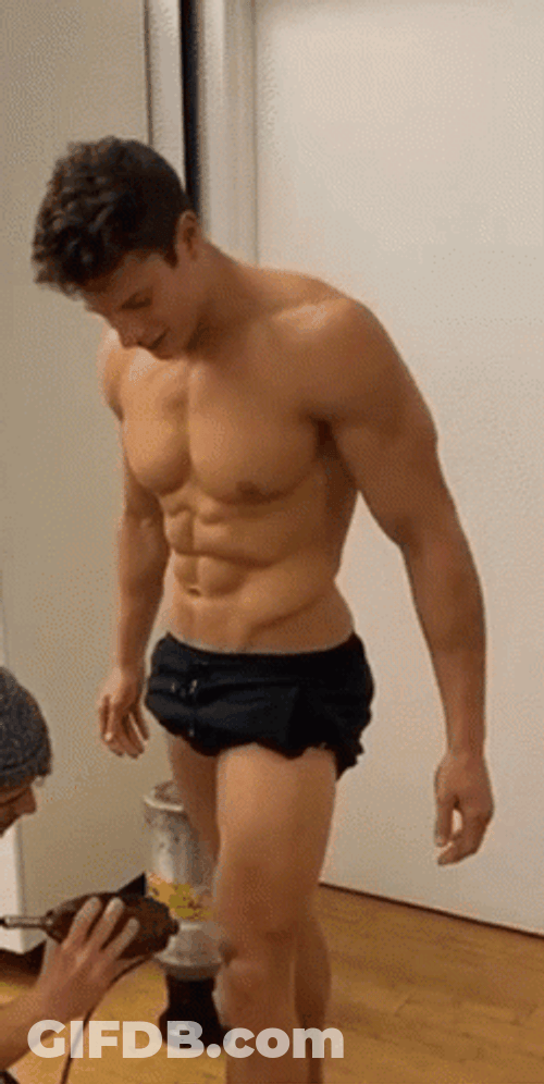 Tanning Eian Scully Sprayed GIF