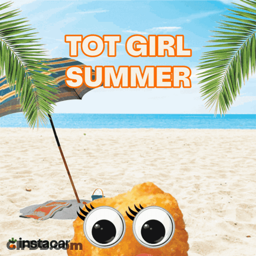 Tanning Tot Girl Summer GIF