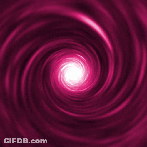 Tantalizing Pink Vixen Spiral GIF