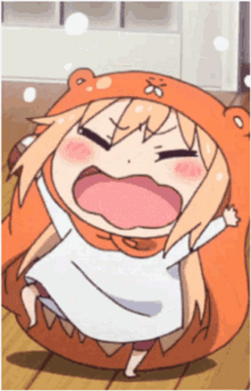Tantrum Crying Angry Stomp Umaru Doma GIF