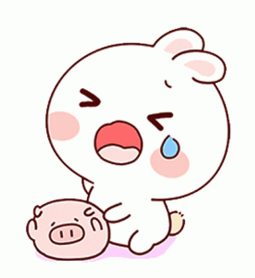 Tantrum Crying Bunny Slap GIF