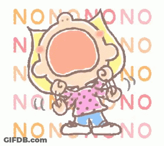 Tantrum No Cry Yell Sally Brown GIF