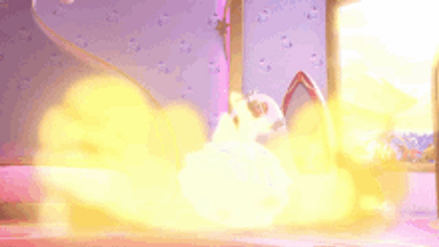 Tara Duncan Fire Pink Dress GIF