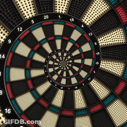 Target Board Spiral Motion GIF