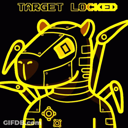 Target Locked Robot GIF