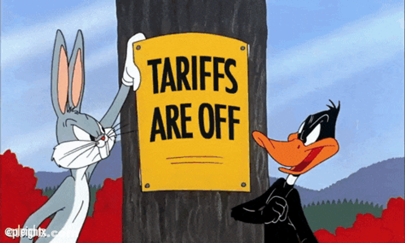 Tariffs On And Off GIF