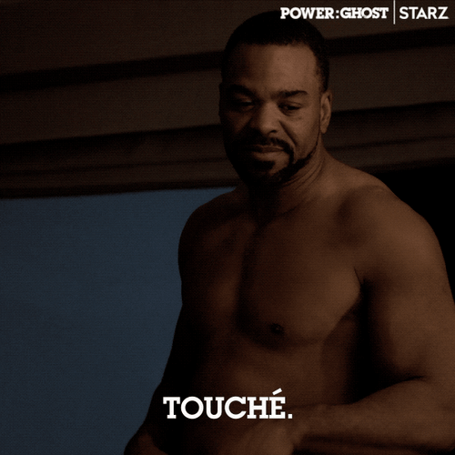 Tariq Pointing Touche GIF