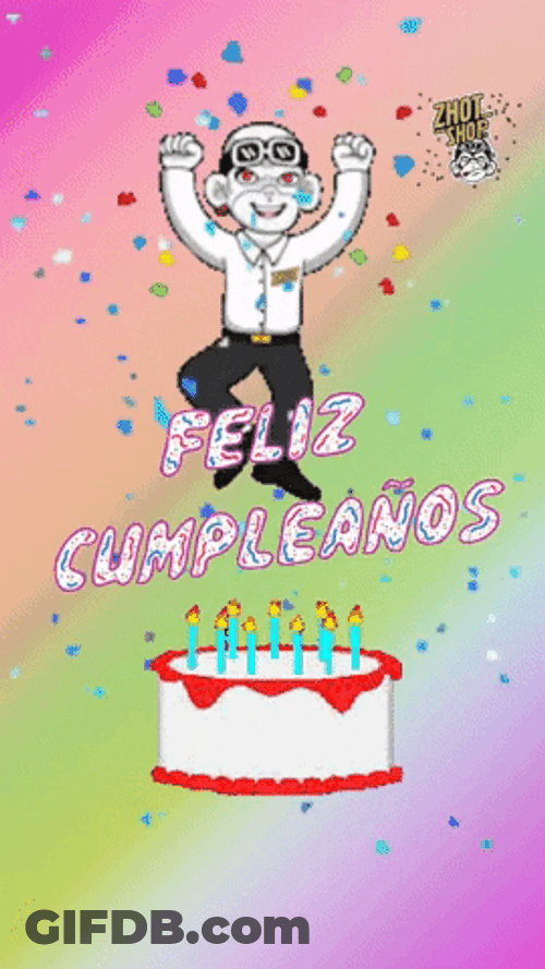 Tarjeta De Cumpleaños GIF