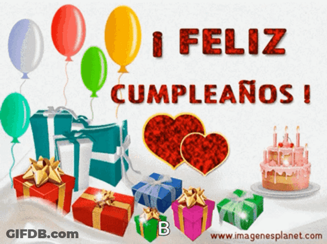 Tarjeta De Cumpleaños GIF