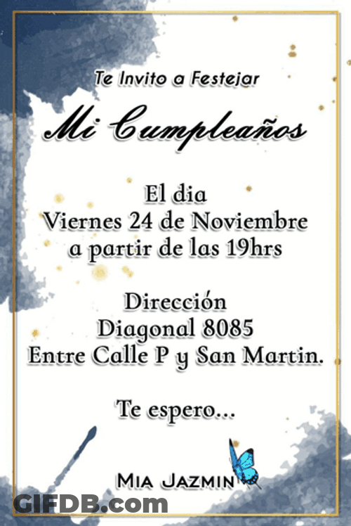 Tarjeta De Cumpleaños GIF