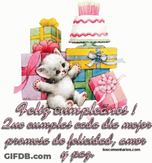 Tarjeta De Cumpleaños GIF