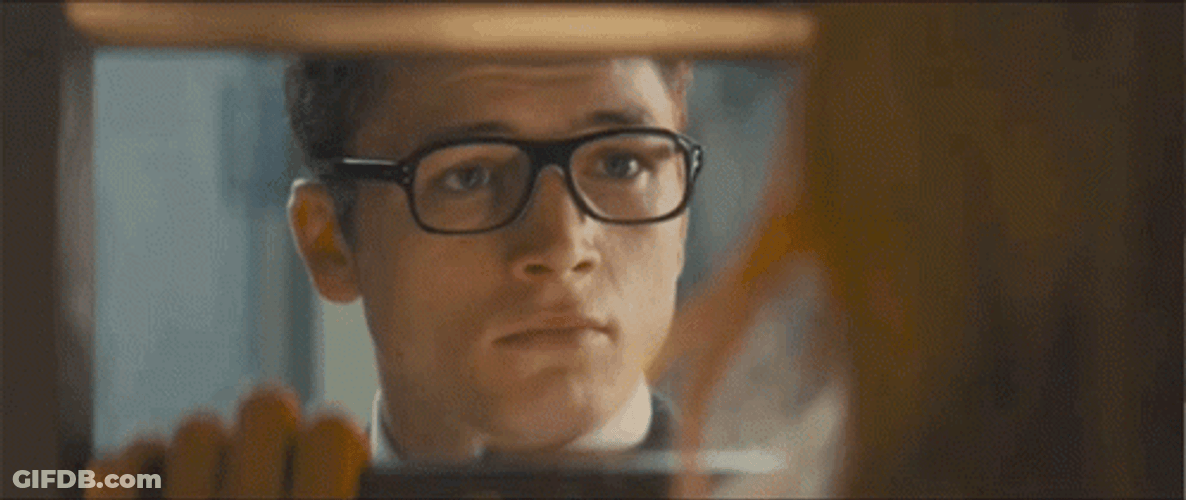 Taron Egerton Ill Be Right Back GIF