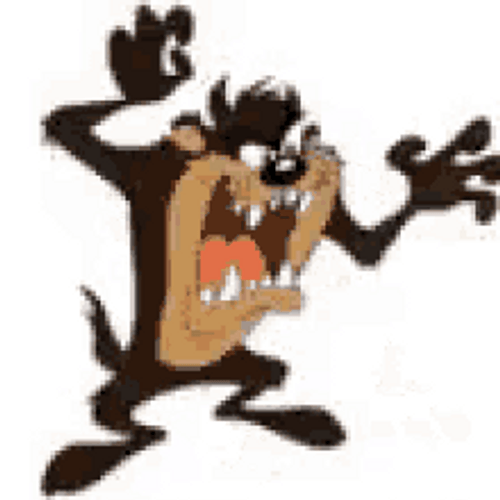 Tasmanian Devil Going Crazy GIF