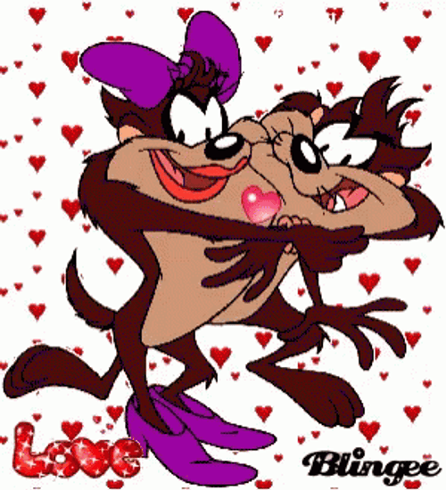 Tasmanian Devil Hugging GIF