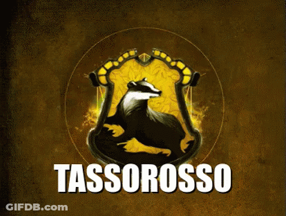 Tassorosso Badger Logo GIF