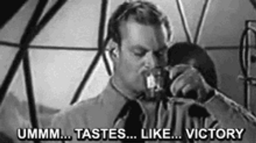 Taste Like Victory Vintage Man GIF