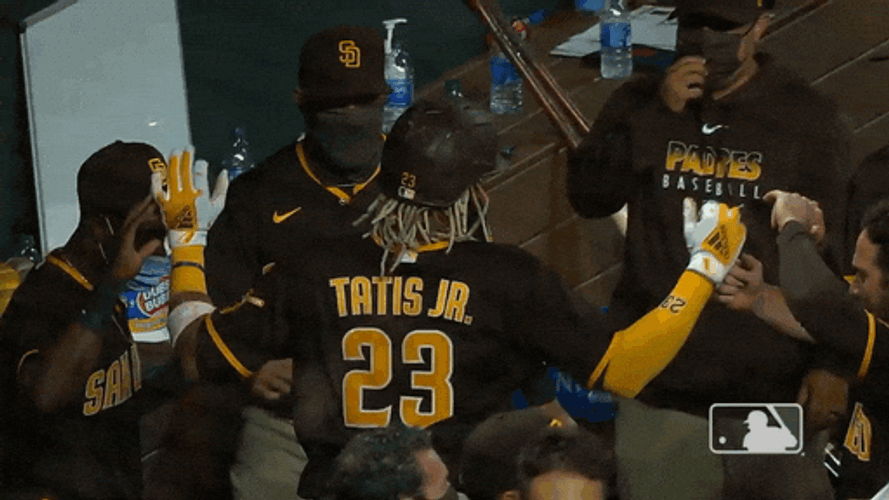 Tatis Jr 23 Happy Jumping GIF