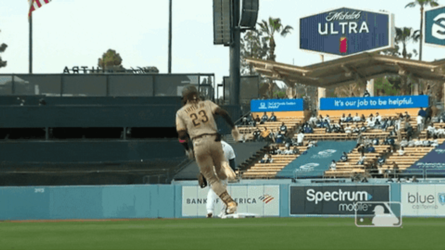 Tatis Jr Running Away GIF