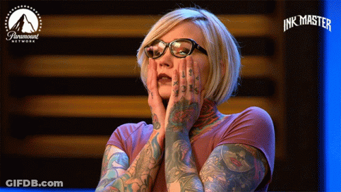 Tattooed Woman From Ink Master GIF